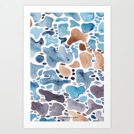 12  | 200328 | Organic Shapes | Abstract Minimal Shapes | Watercolor Abstract | Abstract Shapes Art Print