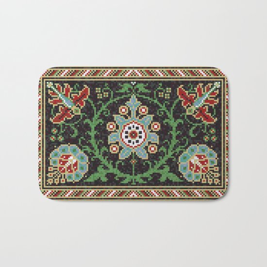 Christmas ornament Bath Mat