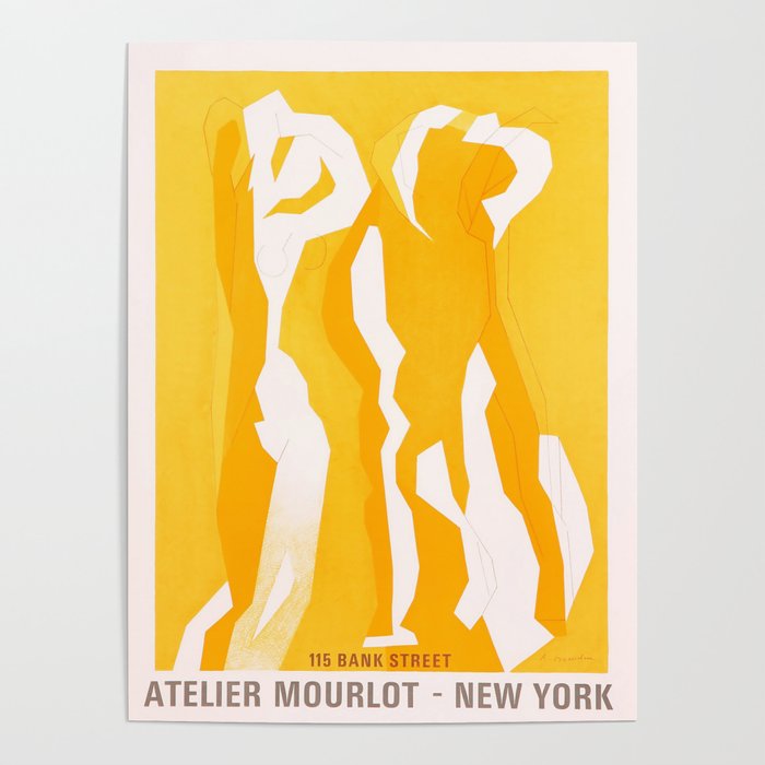 115 Bank Street, Atelier Mourlot - New York by André Beaudin, 1967 Poster