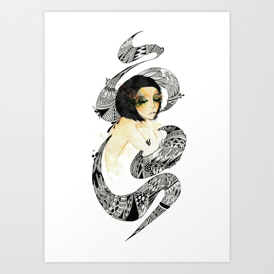 SICK. Art Print