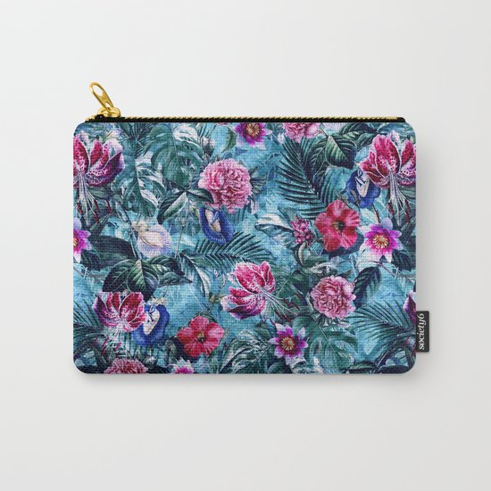 Tropical Garden Carry-All Pouch