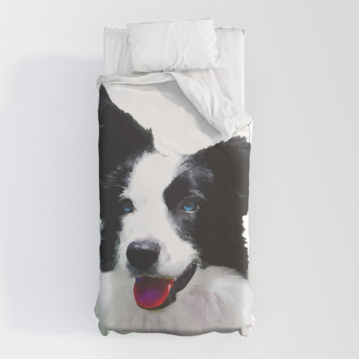 Border collie sale duvet set