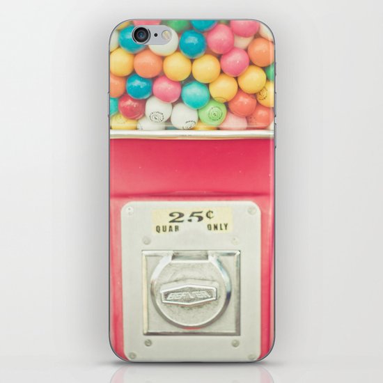 Rainbow Bubblegum iPhone & iPod Skin