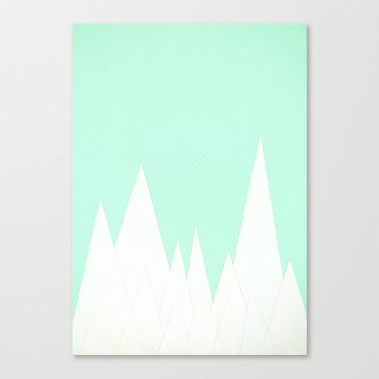 Winter Landscape Canvas Print
