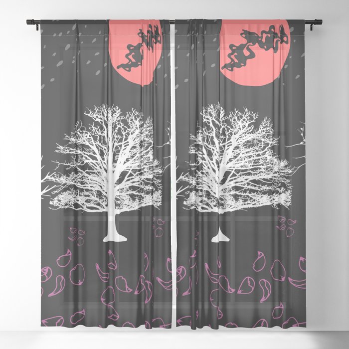 Lost Moon Sheer Curtain