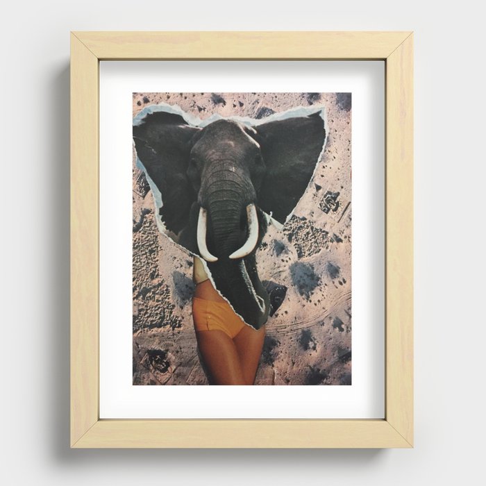 animali$tic Recessed Framed Print