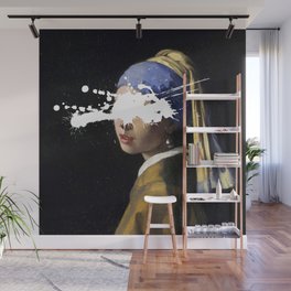 Girl with a Pearl Earring Wall Mural