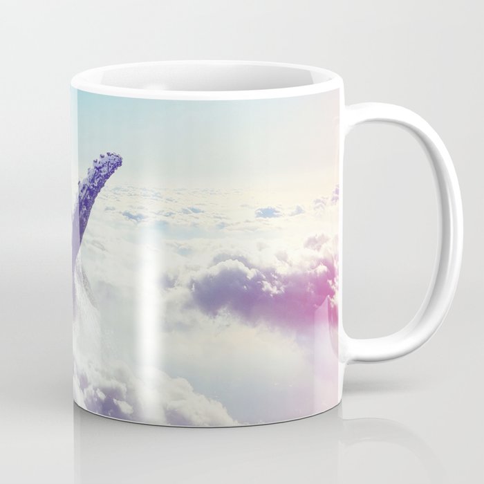 Cloudy whale Coffee Mug