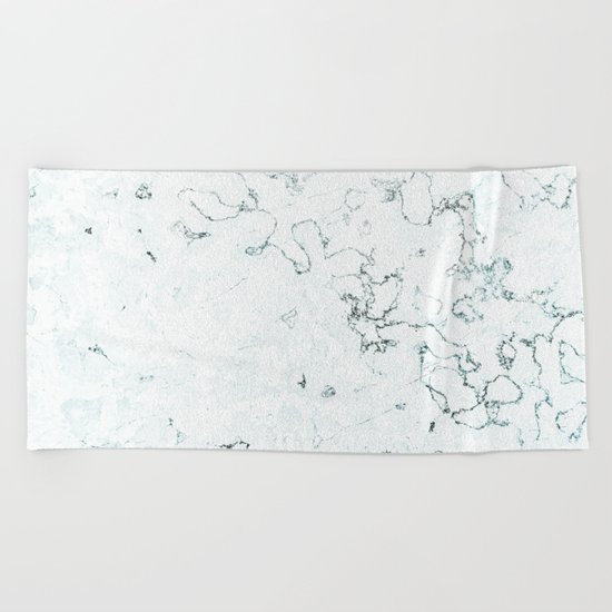 Marble Elegance Beach Towel