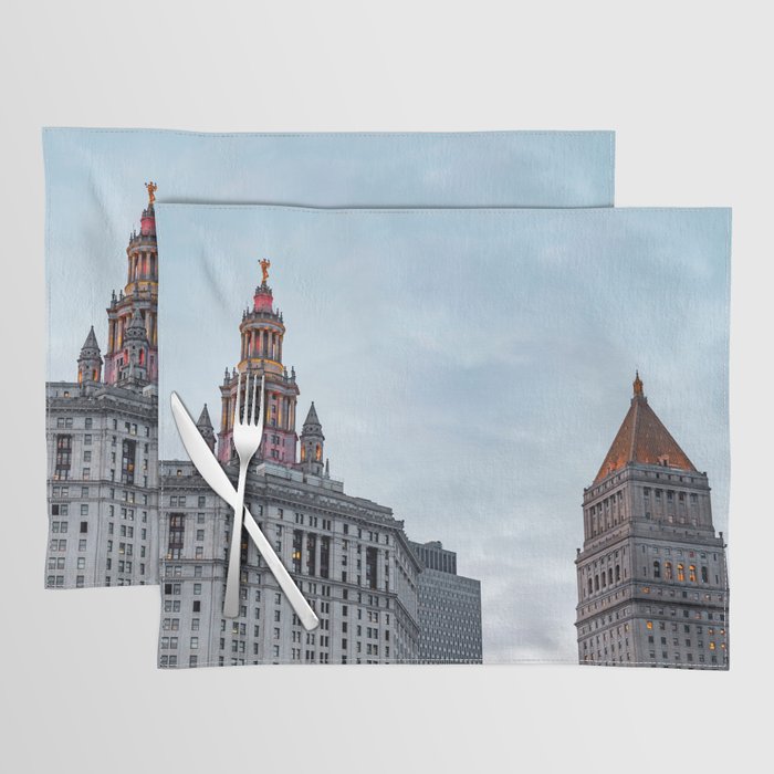 Sunset in New York City | Architecture Photography in NYC Placemat