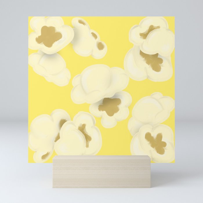 Buttered popcorn Mini Art Print