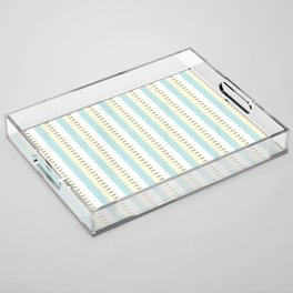 Abstract Fascade Pattern Artwork 05 Color 02 Acrylic Tray