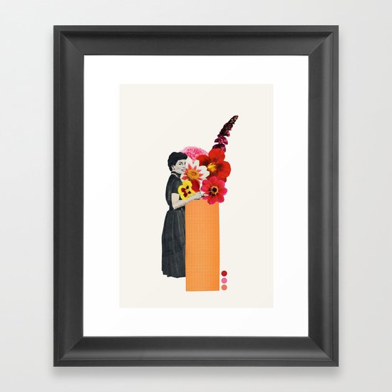 spring isn't spring anymore Framed Art Print