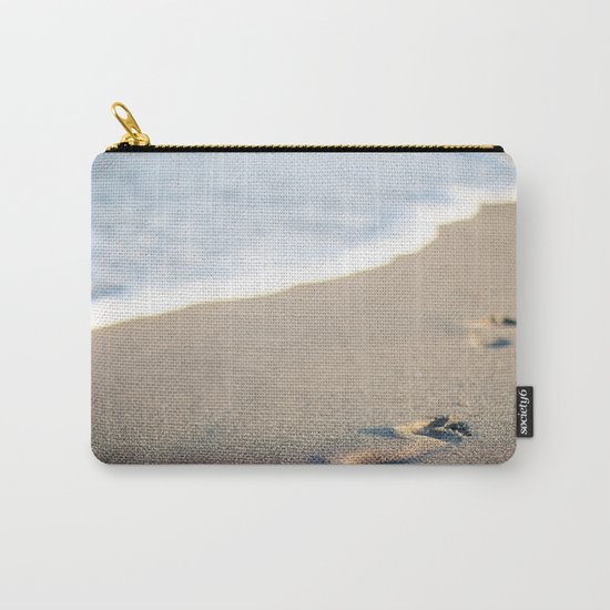Footprints in the Sand Carry-All Pouch