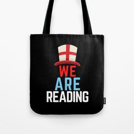 We Are Reading England Flag Sports Tote Bag