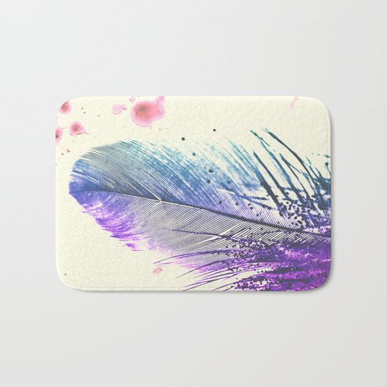 Feather Bath Mat