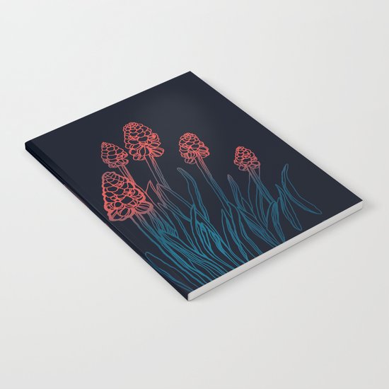 Hyacinths in the night Notebook