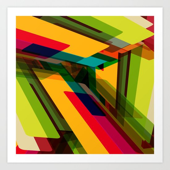 Field of Colors Art Print