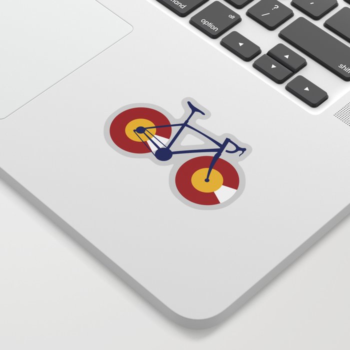 Colorado Flag Bicycle Sticker