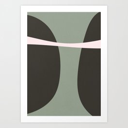 Mod Wall Decor, Abstract, Mid Century Art Print