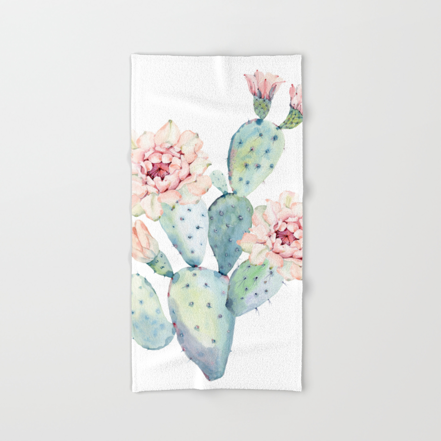 The Prettiest Cactus Hand Bath Towel By Naturemagick Society6