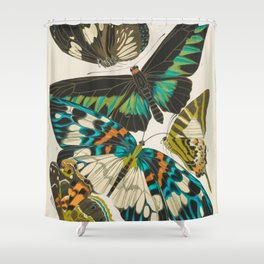 Butterfly Print by E.A. Seguy, 1925 #1 Shower Curtain