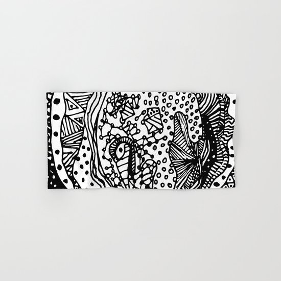 Full Moon Love - BW Hand & Bath Towel