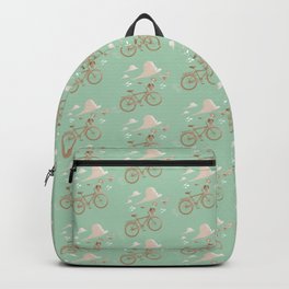 Spring Bike Mint and Tea Backpack