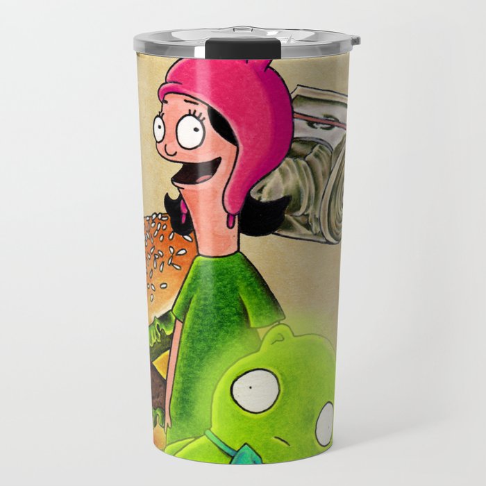 I Smell Fear On You Bob S Burgers Louise Quote Travel Mug By Nerdpop Society6