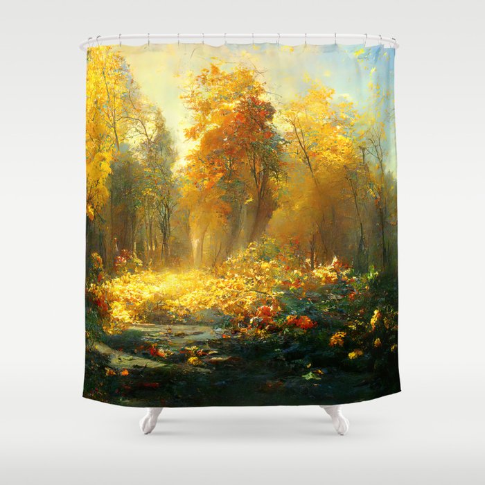 Whispers of Autumn Shower Curtain