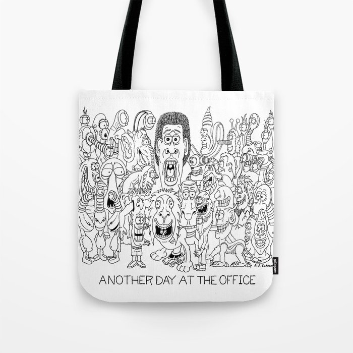 the office tote bag