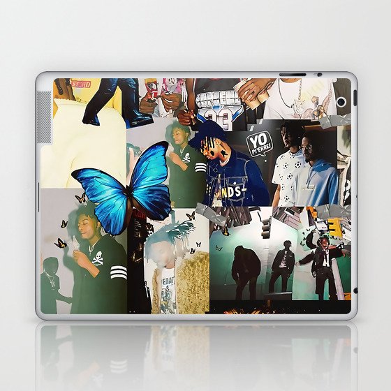 Butterfly Collage Cartis Concert Laptop & iPad Skin