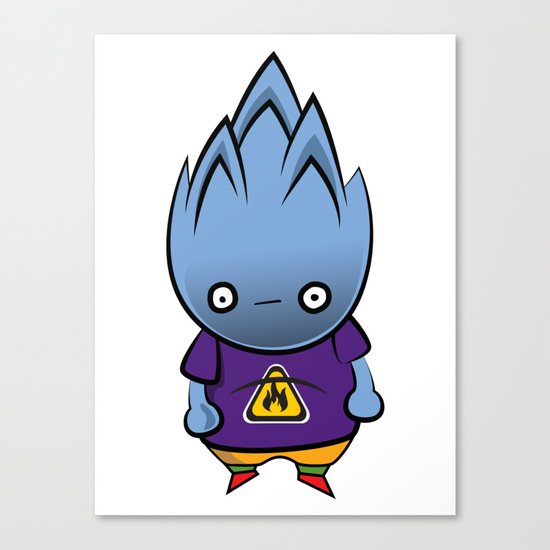 Flammable Canvas Print