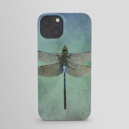Blue Dragonfly iPhone Case