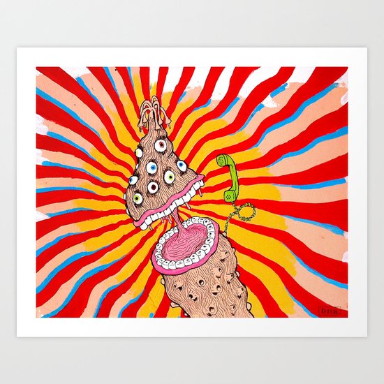 Conference Call (2010) Art Print