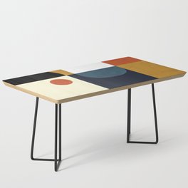 mid century abstract shapes fall winter 4 Coffee Table