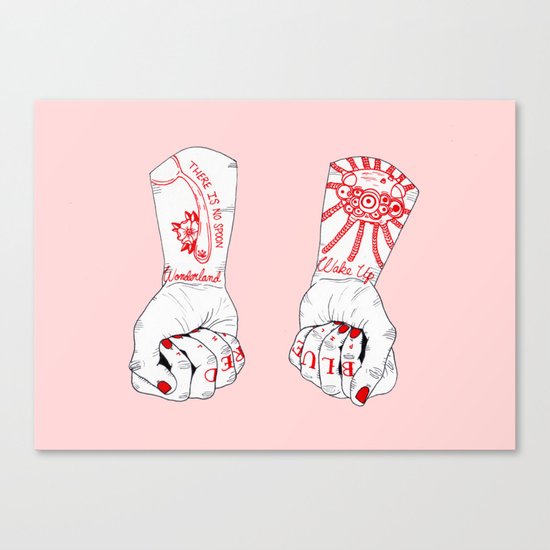 Blue Pill or Red Pill Canvas Print