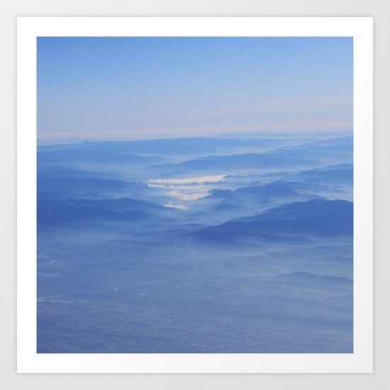 Blue Ridge Mountains Art Print
