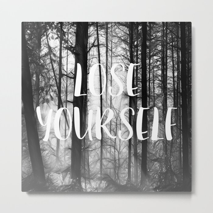 Forest - Lose Yourself Metal Print