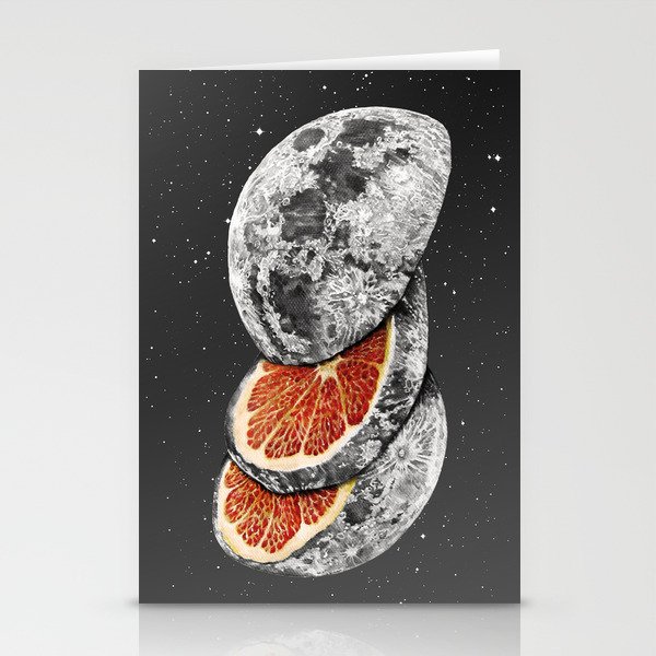 Lunar Fruit Stationery Cards