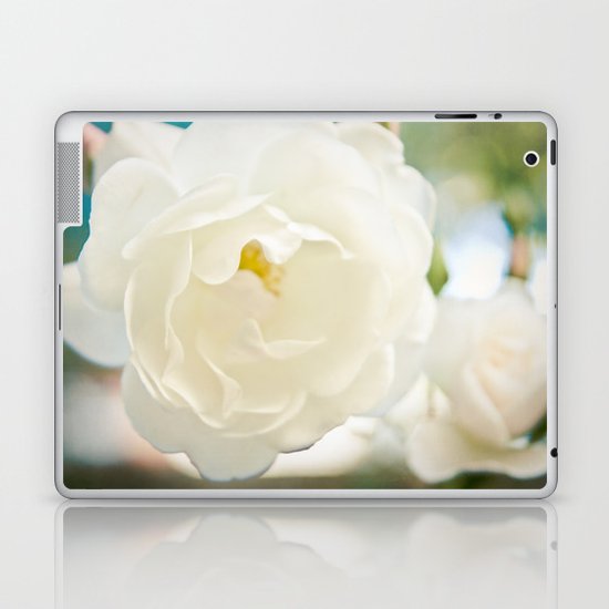White Laptop & iPad Skin