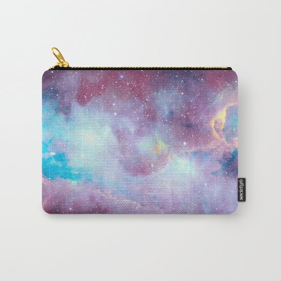 Quartz & Turquoise Galaxy Carry-All Pouch