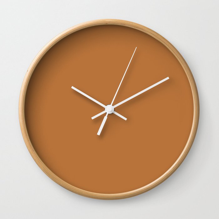 Acorn Spice Wall Clock