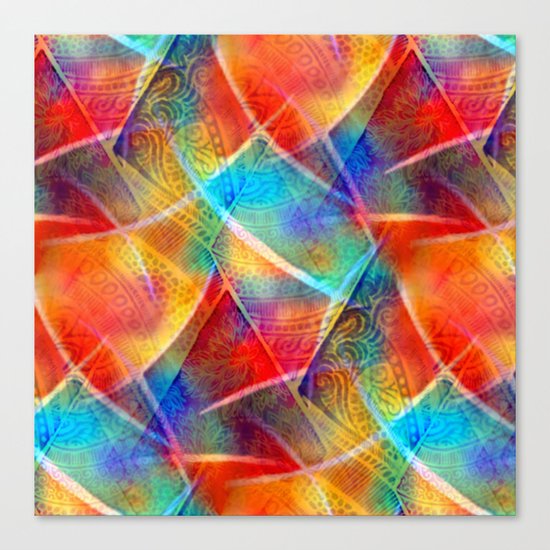 Boho Rainbow Canvas Print