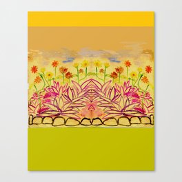 The Garden of a Little Child Canvas Print