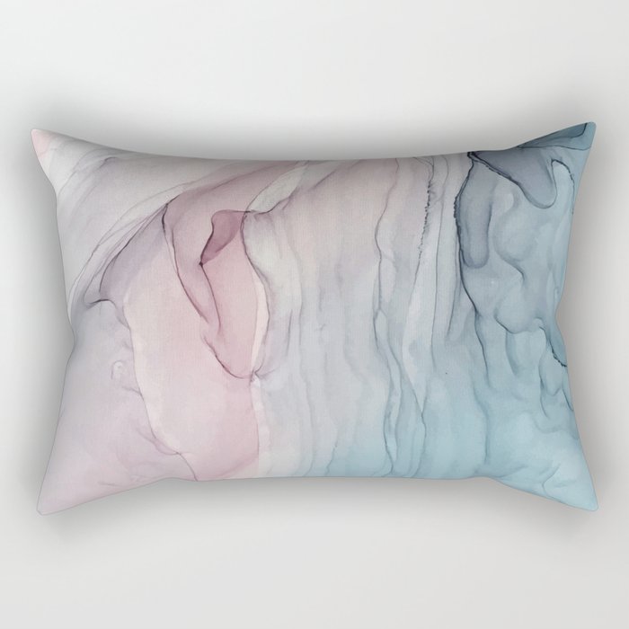 blush and grey throw pillows