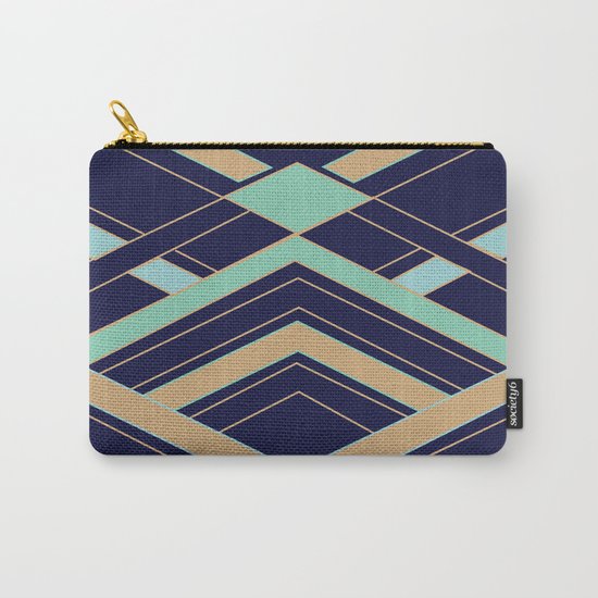 Art Deco Fast Carry-All Pouch