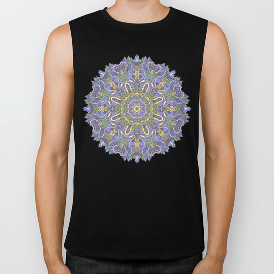 Mandala (Iris) Biker Tank