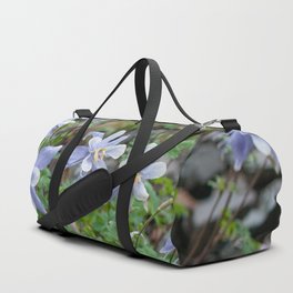 Colorado Columbine Flowers Duffle Bag