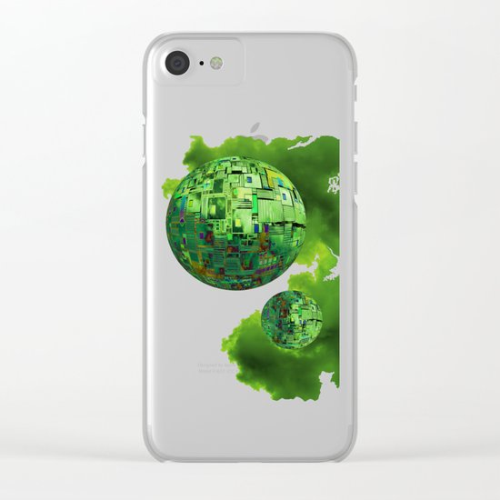 Nano-Universe 10-07-16 Clear iPhone Case